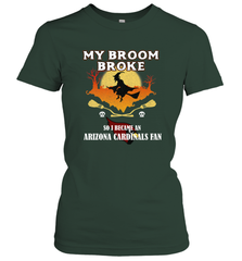 Broom Broke So I Became an Arizona Cardinals Fan  NFL Halloween Costume Women's T-Shirt Women's T-Shirt - belovedtshirt