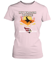 Broom Broke So I Became an Arizona Cardinals Fan  NFL Halloween Costume Women's T-Shirt Women's T-Shirt - belovedtshirt