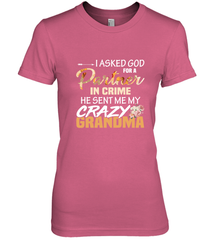 Crazy Grandma Partner in crime Women's Premium T-Shirt Women's Premium T-Shirt - belovedtshirt
