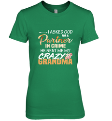 Crazy Grandma Partner in crime Women's Premium T-Shirt