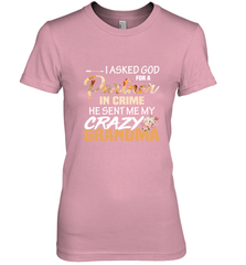 Crazy Grandma Partner in crime Women's Premium T-Shirt Women's Premium T-Shirt - belovedtshirt