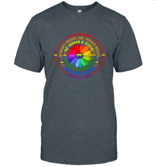 Rainbow Black Lives Matter Science LGBT Pride Flower Men's T-Shirt Men's T-Shirt - belovedtshirt