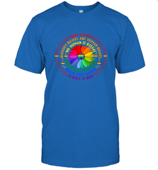 Rainbow Black Lives Matter Science LGBT Pride Flower Men's T-Shirt Men's T-Shirt - belovedtshirt