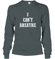 I can't breathe Black lives matter simple message Long Sleeve T-Shirt Long Sleeve T-Shirt - belovedtshirt