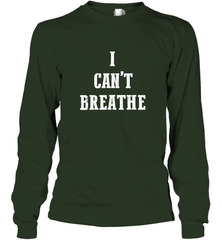 I can't breathe Black lives matter simple message Long Sleeve T-Shirt Long Sleeve T-Shirt - belovedtshirt