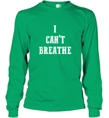 I can't breathe Black lives matter simple message Long Sleeve T-Shirt Long Sleeve T-Shirt - belovedtshirt