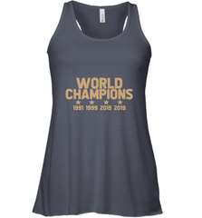 Us women's soccer team win world champions 4 four title 2019 Women's Racerback Tank Women's Racerback Tank - belovedtshirt