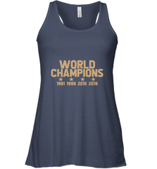 Us women's soccer team win world champions 4 four title 2019 Women's Racerback Tank Women's Racerback Tank - belovedtshirt