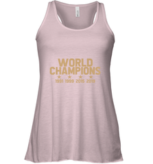 Us women's soccer team win world champions 4 four title 2019 Women's Racerback Tank Women's Racerback Tank - belovedtshirt