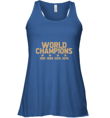 Us women's soccer team win world champions 4 four title 2019 Women's Racerback Tank Women's Racerback Tank - belovedtshirt