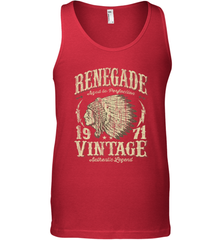 Vintage Made In 1971 T Shirt 47th Birthday Gift Men's Tank Top Men's Tank Top - belovedtshirt