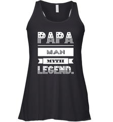 Papa Man Myth Legend Father's Day Dad Veteran Gift Women's Racerback Tank Women's Racerback Tank - belovedtshirt