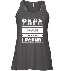 Papa Man Myth Legend Father's Day Dad Veteran Gift Women's Racerback Tank Women's Racerback Tank - belovedtshirt