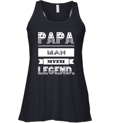 Papa Man Myth Legend Father's Day Dad Veteran Gift Women's Racerback Tank Women's Racerback Tank - belovedtshirt