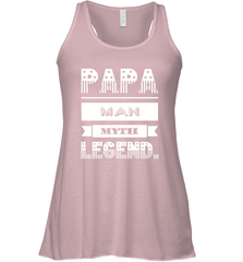 Papa Man Myth Legend Father's Day Dad Veteran Gift Women's Racerback Tank Women's Racerback Tank - belovedtshirt