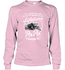 Papa Fathers Day Grandpa or Dad Long Sleeve T-Shirt Long Sleeve T-Shirt - belovedtshirt