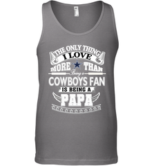 NFL The Only Thing I Love More Than Being A Dallas Cowboys Fan Is Being A Papa Football Men's Tank Top Men's Tank Top - belovedtshirt