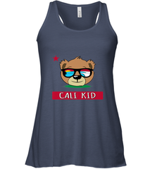 Boys California Bear _ Cali Kid Surf Women's Racerback Tank Women's Racerback Tank - belovedtshirt