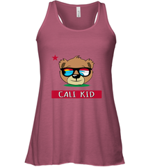 Boys California Bear _ Cali Kid Surf Women's Racerback Tank Women's Racerback Tank - belovedtshirt