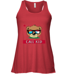 Boys California Bear _ Cali Kid Surf Women's Racerback Tank Women's Racerback Tank - belovedtshirt