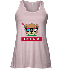 Boys California Bear _ Cali Kid Surf Women's Racerback Tank Women's Racerback Tank - belovedtshirt