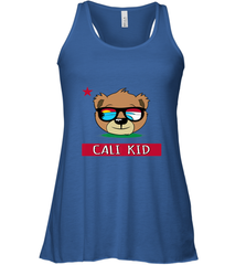 Boys California Bear _ Cali Kid Surf Women's Racerback Tank Women's Racerback Tank - belovedtshirt