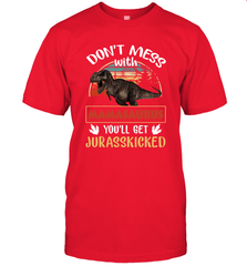 Dont mess with Mamasaurus Men's T-Shirt Men's T-Shirt - belovedtshirt