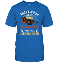 Dont mess with Mamasaurus Men's T-Shirt Men's T-Shirt - belovedtshirt