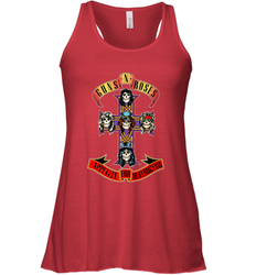 Guns N' Roses Classic Cross Logo Women's Racerback Tank
