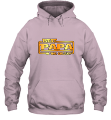 The best Papa in the galaxy Hooded Sweatshirt Hooded Sweatshirt - belovedtshirt