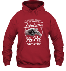 Papa Fathers Day Grandpa or Dad Hooded Sweatshirt Hooded Sweatshirt - belovedtshirt