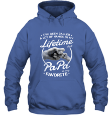 Papa Fathers Day Grandpa or Dad Hooded Sweatshirt Hooded Sweatshirt - belovedtshirt
