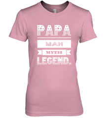Papa Man Myth Legend Father's Day Dad Veteran Gift Women's Premium T-Shirt Women's Premium T-Shirt - belovedtshirt