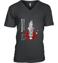 The Expanse Rocinante Ship Men's V-Neck