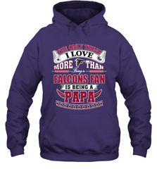 NFL The Only Thing I Love More Than Being A Atlanta Falcons Fan Is Being A Papa Football Hooded Sweatshirt Hooded Sweatshirt - belovedtshirt