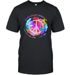 Woodstocks 50th Anniversary Peace Love tee Men's T-Shirt Men's T-Shirt - belovedtshirt
