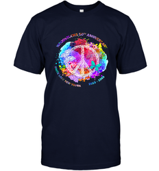 Woodstocks 50th Anniversary Peace Love tee Men's T-Shirt
