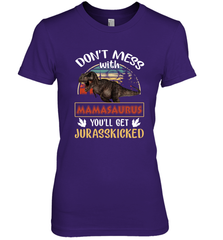 Dont mess with Mamasaurus Women's Premium T-Shirt Women's Premium T-Shirt - belovedtshirt