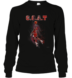 Basketball  Chicago Jordan G.O.A.T. Dunk Long Sleeve T-Shirt