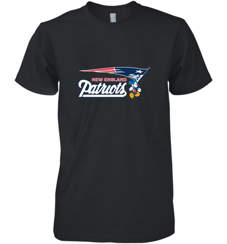 Nfl New England Patriots Champion Mickey Mouse Team Men's Premium T-Shirt Men's Premium T-Shirt / Black / XS Men's Premium T-Shirt - belovedtshirt