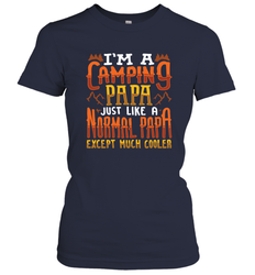I'm A Camping Papa Camping Dad Gift Women's T-Shirt