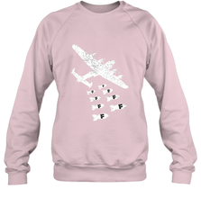 Christmas Gift Idea Bomber Dropping F Bombs Funny Crewneck Sweatshirt Crewneck Sweatshirt - belovedtshirt