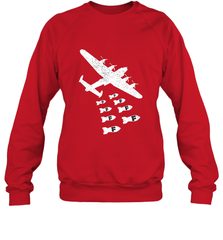 Christmas Gift Idea Bomber Dropping F Bombs Funny Crewneck Sweatshirt Crewneck Sweatshirt - belovedtshirt
