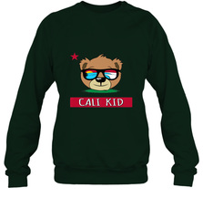 Boys California Bear _ Cali Kid Surf Crewneck Sweatshirt Crewneck Sweatshirt - belovedtshirt