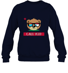Boys California Bear _ Cali Kid Surf Crewneck Sweatshirt Crewneck Sweatshirt - belovedtshirt