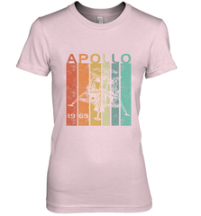 Retro Apollo 11 50th Anniversary Moon Landing 1969 2019 Women's Premium T-Shirt Women's Premium T-Shirt - belovedtshirt