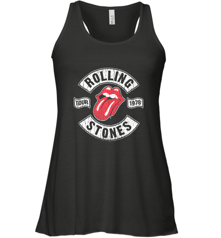 Mens The Rolling Stones Tour 1978 Women's Racerback Tank Women's Racerback Tank / Black / XS Women's Racerback Tank - belovedtshirt