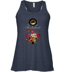 I Found Myself In Wonderland  Alice In Wonderland Women's Racerback Tank Women's Racerback Tank - belovedtshirt