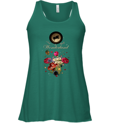 I Found Myself In Wonderland  Alice In Wonderland Women's Racerback Tank Women's Racerback Tank - belovedtshirt