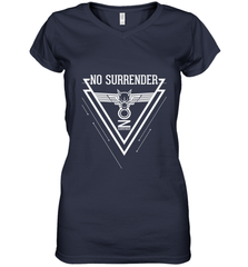 NEW NO SURRENDER FIREPOWER JUDAS PRIEST Women's V-Neck T-Shirt Women's V-Neck T-Shirt - belovedtshirt